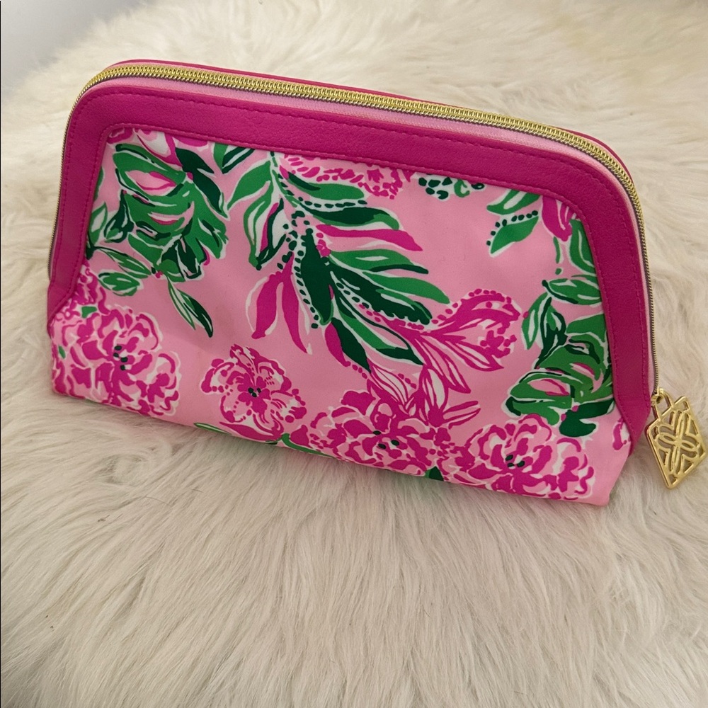 Floral Cosmetic Bag